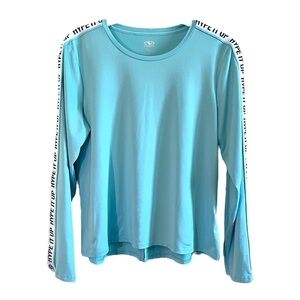 ATHLETIC WORKS, LONG SLEEVE, CROP TOP. SIZE XL(14/16)